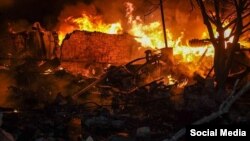 Последствия ударов по Одесской области
